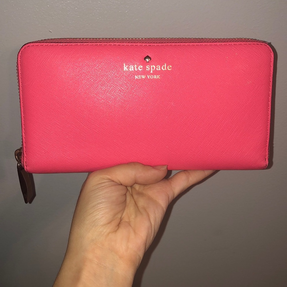 Kate Spade Pink Cameron Wallet